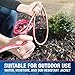 Southwire Heavy Duty Extension Cord, 50Ft, 12 Gauge, 3 Conductor, Outdoor Cord, Lighted End, SJTW, Red/White/Blue, 2548SWUSA1