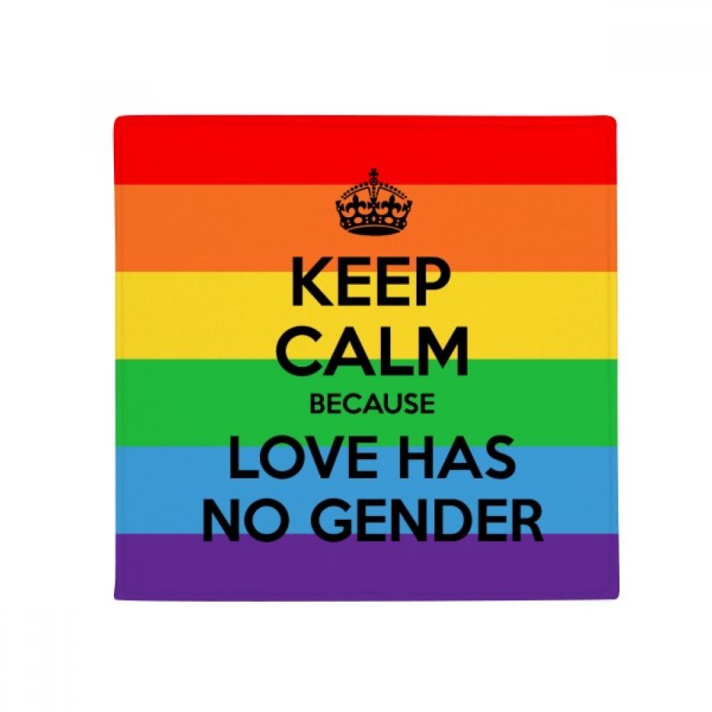 Tapis LGBT Gay Lesbian Transgenre Bisexuels multicolore 50X50Cm pour sol de salon cuisine