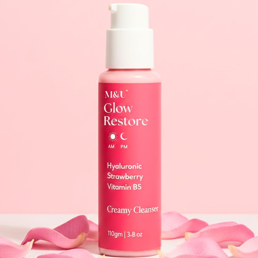 Glow Restore Gentle Cleanser for Glowing skin — Flash AI Score 90/100