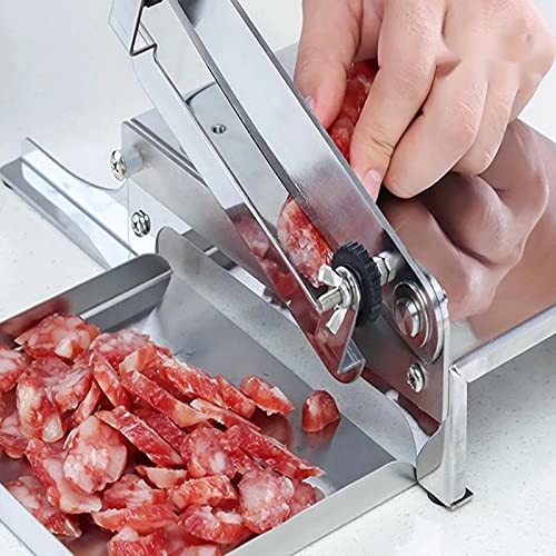 Manueller Fleischschneider Handbuch Gefrorenes Fleisch Slicer Rindfleisch Speck Einstellbar Fleisch und Gemüse Slicer… – Bild 3