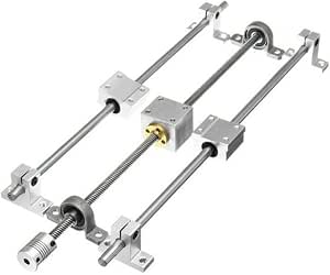 Amazon.com: T8 Screw Group + Coupling + KP08 Bearing Support Block ...