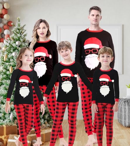 Demifill Family Matching Christmas Holiday Pajamas Mens Pjs Womens Clothes Party Sleepwear2