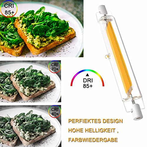 R7S LED 78mm 10W Ersatz für 100W Halogen Leuchtmittel