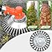 Grassmaster Trimmer, Grassmaster 2.0 The Indestructible Timmer, Indestructible Timmer, Wire Weed Trimmer Head, Steel Wire Grass Trimmer Head, Grass Trimmer Blade for Moss Grass Rust Removal-6in
