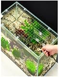 1 mm Dicker PC-Aquariumdeckel mit Futtertür, Anti-Sprung-Aquariumabdeckung