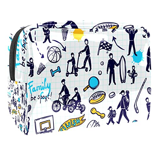 Sac de Maquillage à Main Sport Cadeau Idéal Filles et Femmes