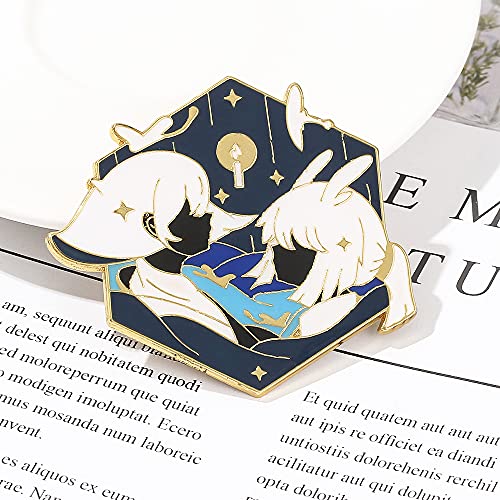 Sky:children Of Light Games Enamel Pins, Cartoon Anime Metal Brooch Badges, Cosplay Pins Collection Gifts Backpack Decoration (D) #TOP5