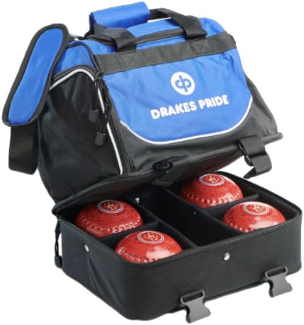 Drakes Pride Pro Midi Bowls Bag - Royal Blue and Black