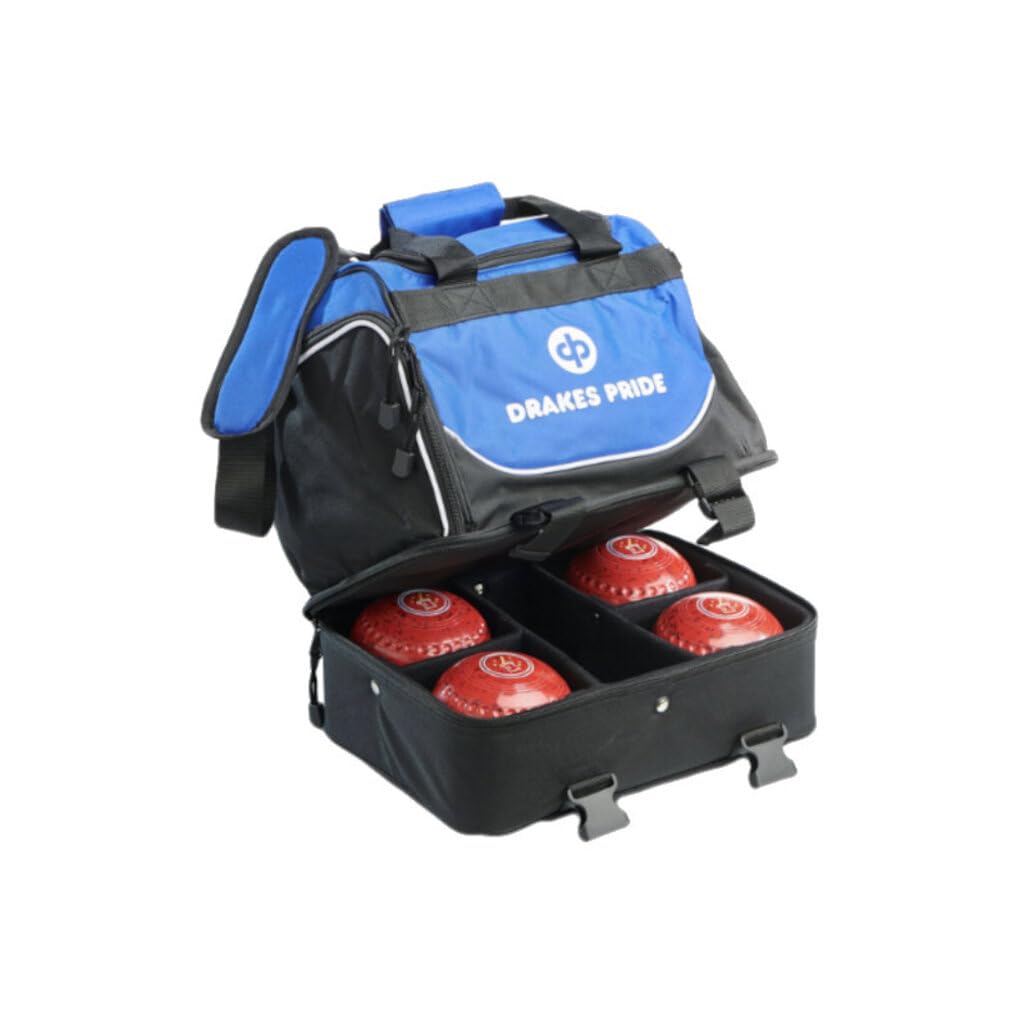 Drakes Pride Pro Midi Bowls Bag - Black and Blue