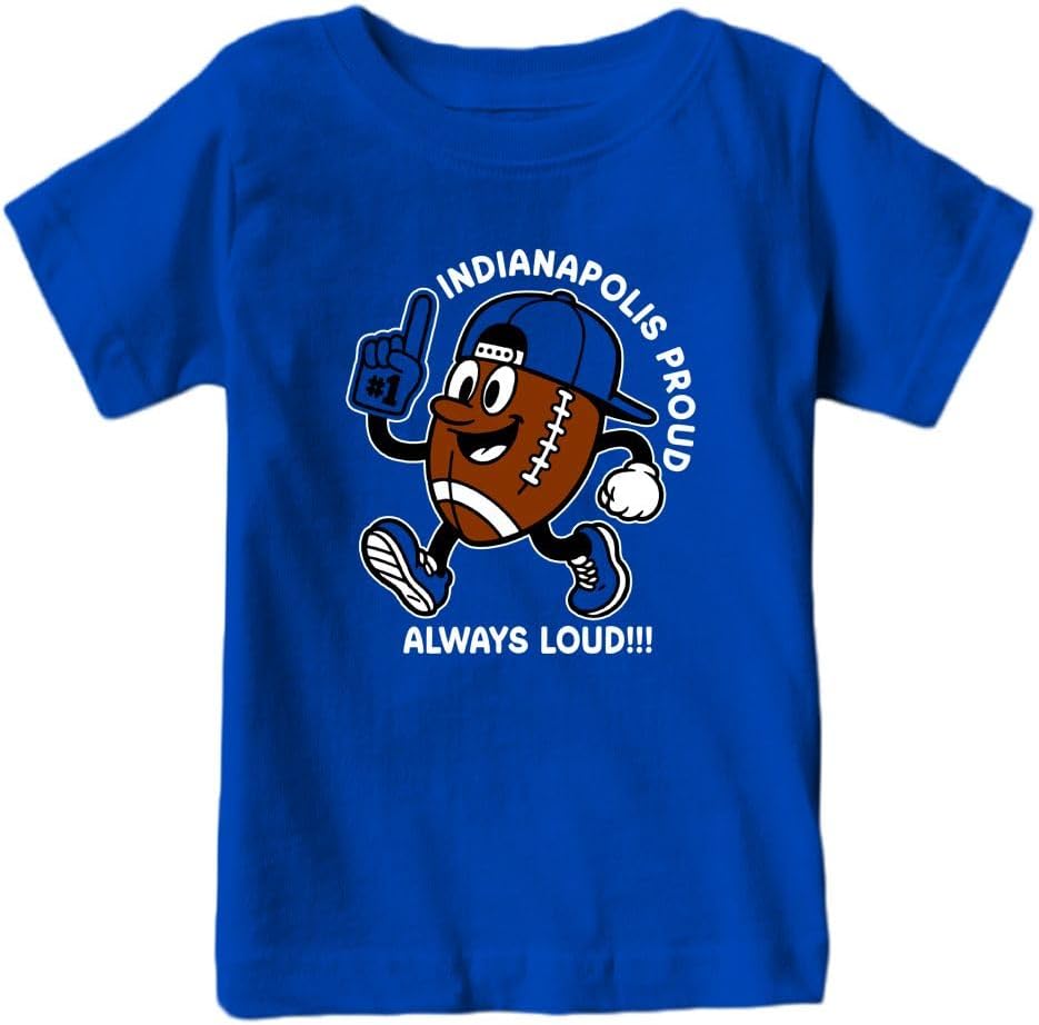 Hometown Proud, Always Loud Kid's T-Shirt for Football Fans