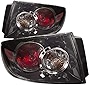 HEADLIGHTSDEPOT Tail Light Compatible with Mazda 3 2007-2009 4 Door Sedan Includes Left Driver and Right Passenger Side Tail Lights