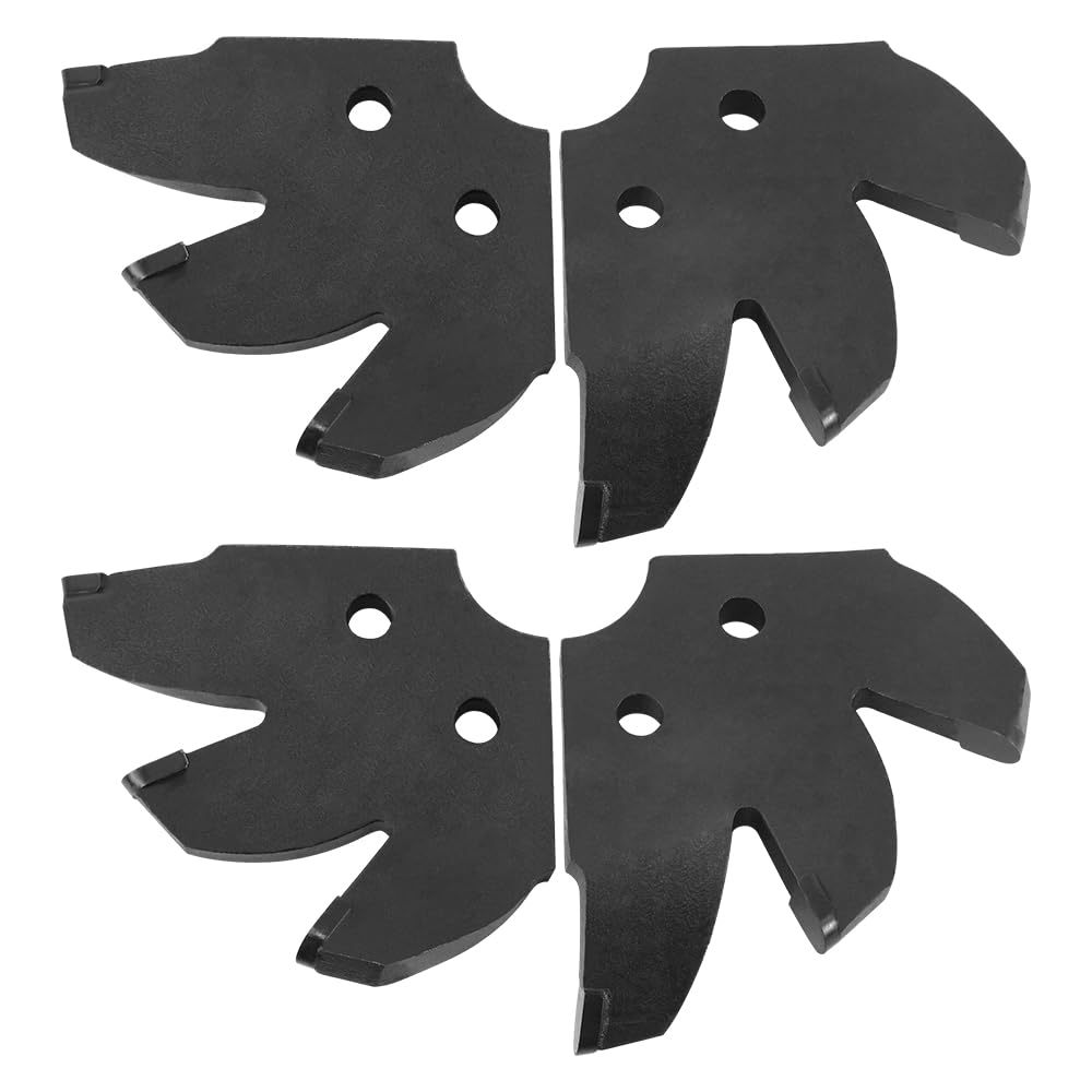 120-1276 Stump Grinder Quadrablades Blade Stump Grinder Blade Teeth for Tree 4pcs