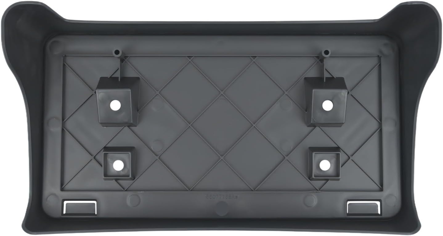 Front Bumper License Plate Frame Bracket Holder Compatible with 2004-2008 Dodge Ram 1500 2500 3500 W/Fastener Replace #55077158AE
