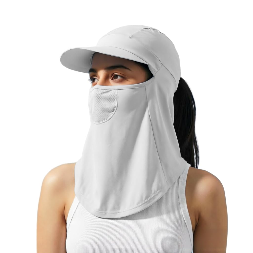 venzina Full Face Cover Mask Sun Protection with Ice Fabric and Neck Coverage UV Face Shield for Outdoor Activities-picture-22