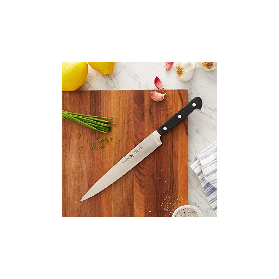 ZWILLING-HENCKELS-Classic-Razor-Sharp-8-inch-Carving-Knife-German-Engineered-Informed-by-100-Years-of-Mastery-BlackStainless-Steel ZWILLING HENCKELS Classic Razor-Sharp 8-inch Carving Knife, German Engineered Informed by 100+ Years of Mastery, Black/Stainless Steel