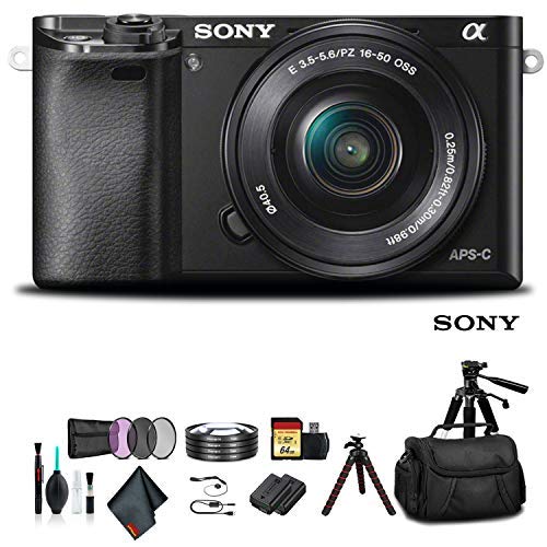 Amazon.com : Sony Alpha a6000 Mirrorless Camera with 16-50mm Lens