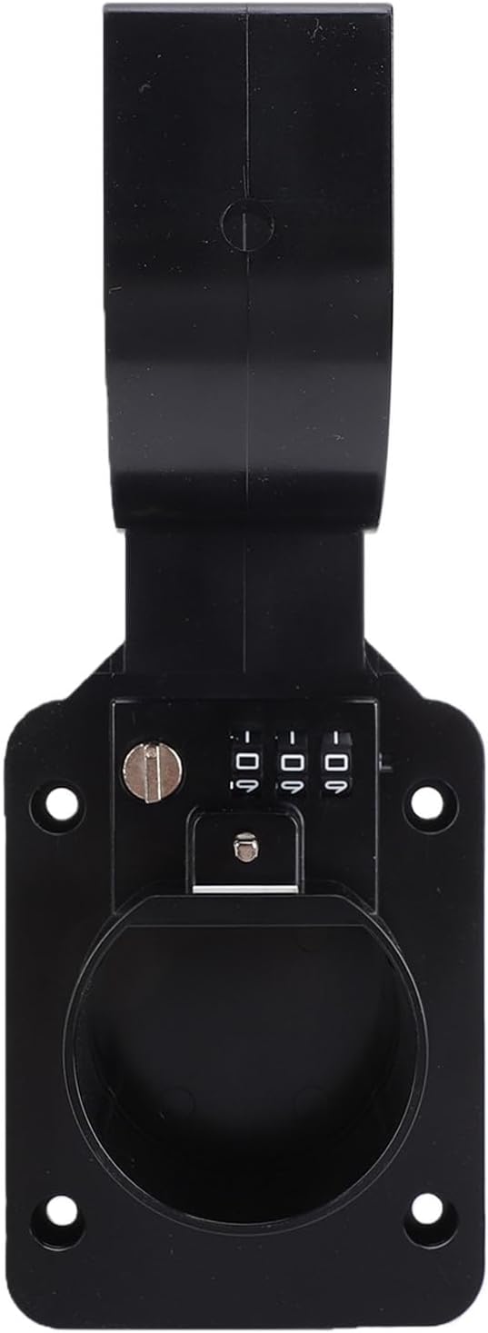 High Strength EV Charger Holder Wall Mount with Lock for Electric Car Charging Cable Management