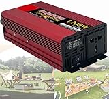 ▶【Onduleur haute efficacité】Sa forme d'onde de sortie est identique à celle du réseau électrique, garantissant ainsi une onde sinusoïdale stable pour les équipements électroniques sensibles. Il est particulièrement adapté aux systèmes hors réseau grâce à son faible taux de distorsion harmonique (THD), sa faible usure et sa forte capacité de charge inductive.