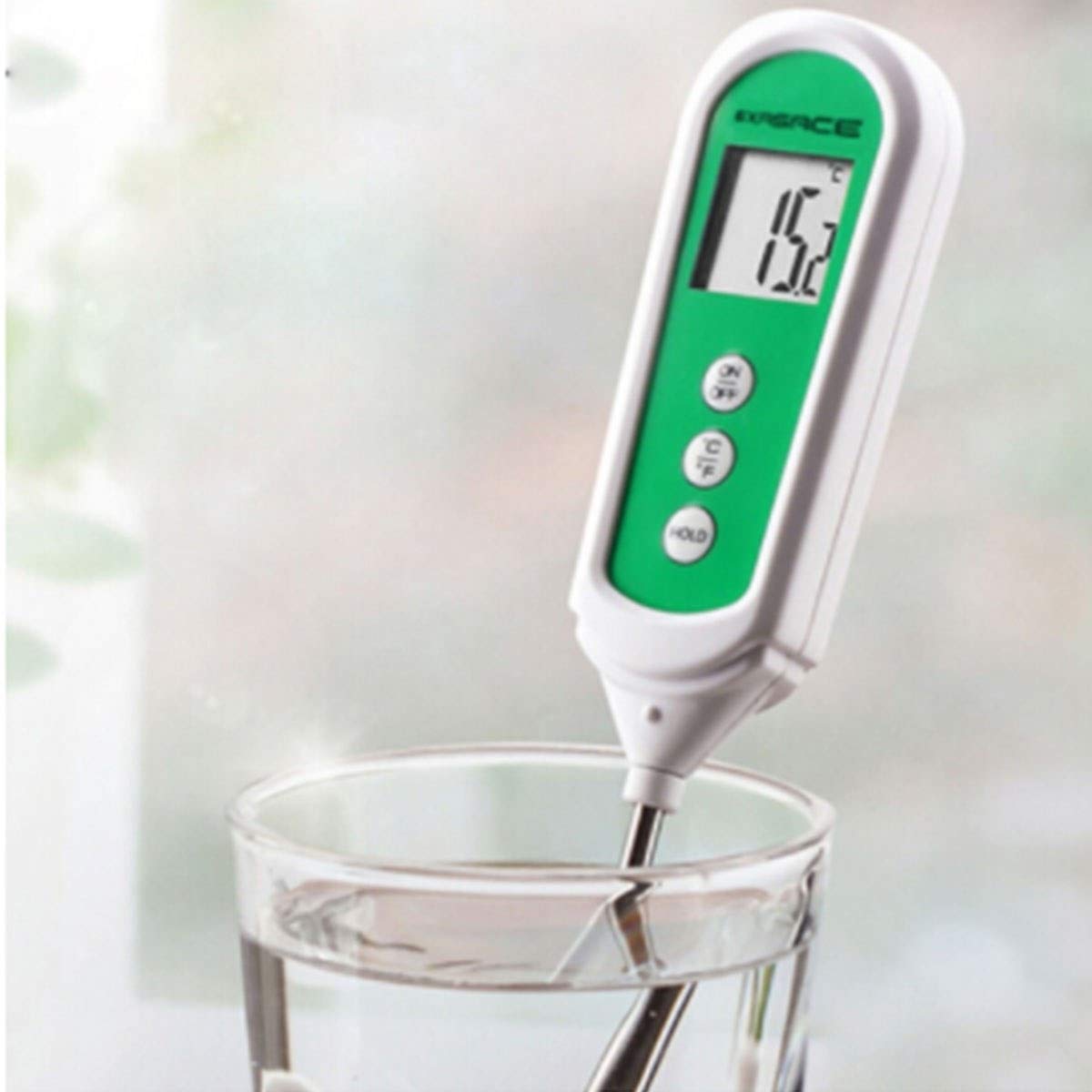 XINGYU Termometro a sonda, Tipo di sonda Termometro per Alimenti da Cucina, Termometri per Alimenti, Misuratore di Temperatura dell'Acqua per Alimenti da Cucina, Termometro, Misuratore