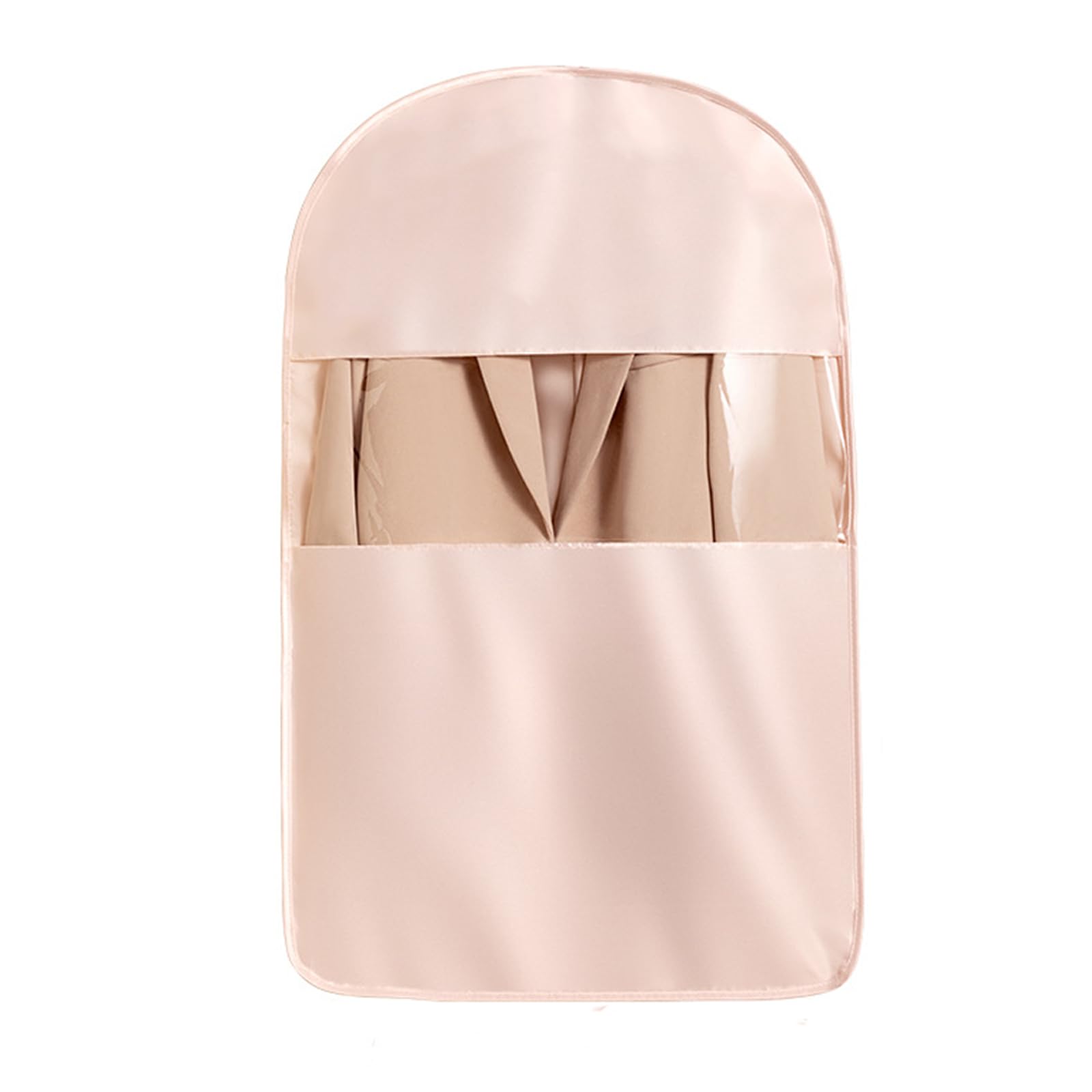 Transparent Multi-Layer Clothes Protector with Side Fasteners for Space Efficient Wardrobe Storage Closet Storage Solution