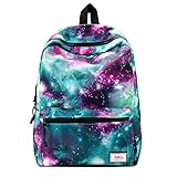 Galaxy School Backpack Travel Bag Unisex School Bag Collection Canvas Backpack