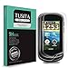 TUSITA [2-Pezzi] Vetro Temperato per Garmin Oregon 600 600t 650 650t 700 750 750t - Pellicola protettiva con durezza 9H anti impronte e anti bolle - Handheld GPS Salvaschermo