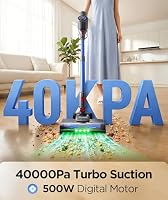 Slivamo S10 Cordless Vacuum Cleaner, 40KPA/500W/45Mins, LED Display — image 3