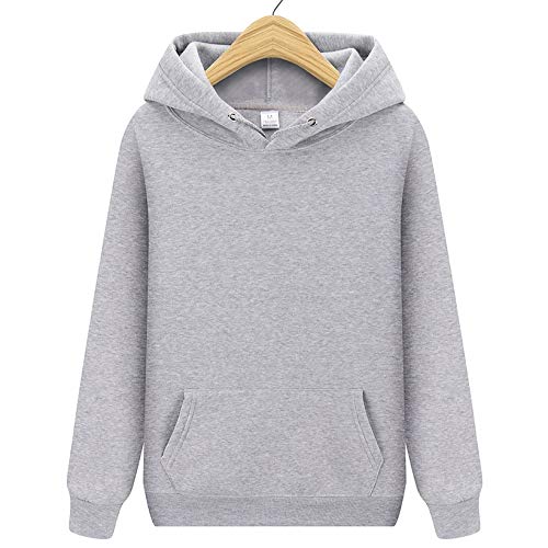 Sweatshirts skateboard hommes femme gris avec capuche style street wear