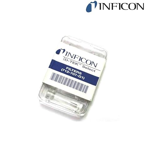 Inficon 712-707-G1 Replacement Filter Cartridges for D-TEK Stratus, D-TEK3 and D-TEK Select Refrigerant Leak Detector