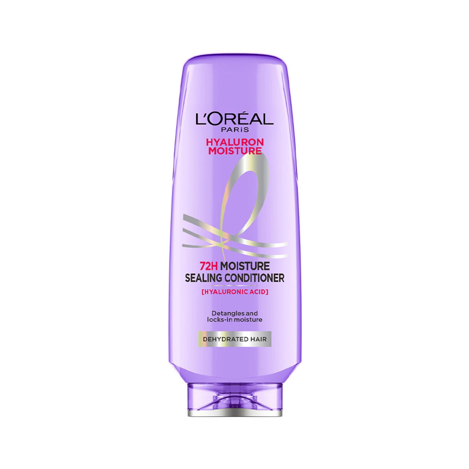 L'Oreal Paris Fresh Hyaluron Moisture 72HR Moisture Sealing Conditioner Powered By Hyaluronic Acid, For Frizz-Free, Hydrated And Bouncy Hair Full Of Life For All Hair Types | 180 Millilitres