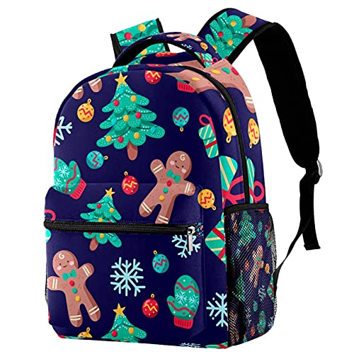Sac à dos décontracté rose feuilles de palmier grand compartiment femme bleu