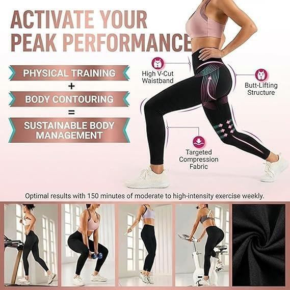 Leggings Anticelulitis de Compresión 3D para Mujer miniatura 4