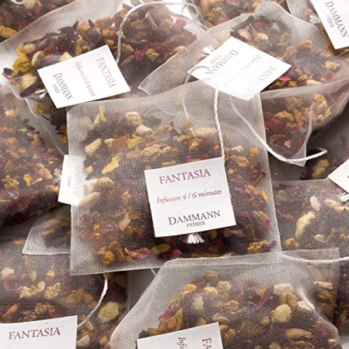 Dammann Carcadet Provence - Té o infusión de frutas mediterráneas, 20 bolsitas, 80 gr - Dammann Frères - Imagen 3