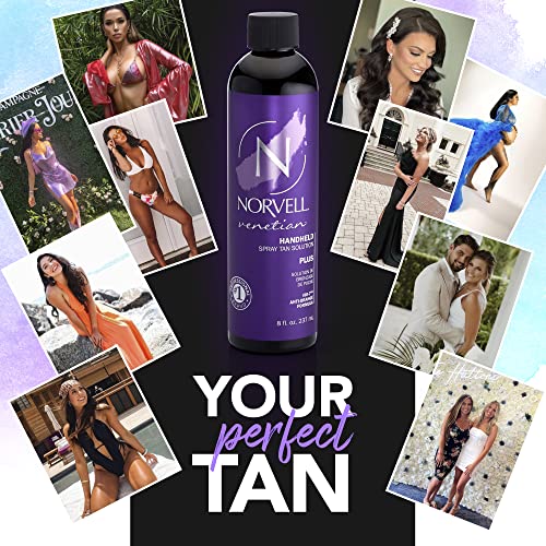 Norvell Premium Sunless Tanning Solution - Venetian Plus, 8 Fl Oz #TOP5