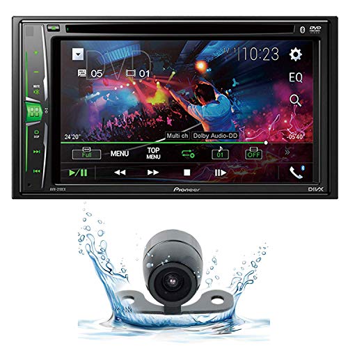 Pioneer AVH-210EX 6.2" 2-Din Bluetooth Touchscreen Multimedia DVD Receiver w/Back up Camera -  AVH-210EX+22C