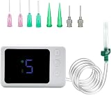 Hearing Aid Cleaning Vacuum Kit – with 8 Tips, Digital Display – Compatible with Hearing Aids, Earbuds & in-Ear Monitors