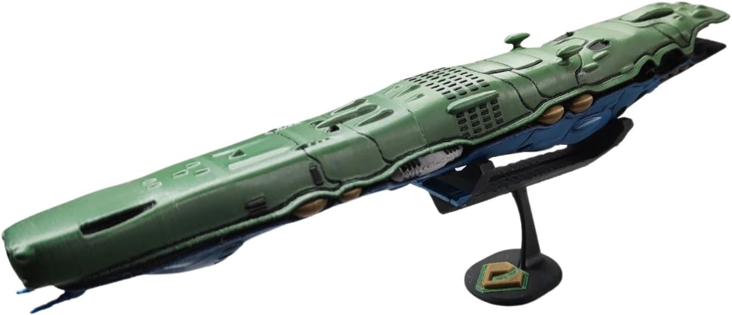 Nupetiet Breetai Zentraedi Ship 11.8inch Length in Full Color Macross Robotech