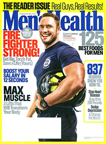 Men's Health Magazine November 2015 - Tim Boniface cover variant
