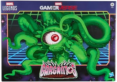 （04:00時点） ハズブロ（Hasbro）MARVEL マーベルレジェンド・シリーズ ゲーマーバース ガルガントス、レトロゲームをモチーフにしたコレクション用 15 cm サイズ アクションフィギュア G0626 正規品