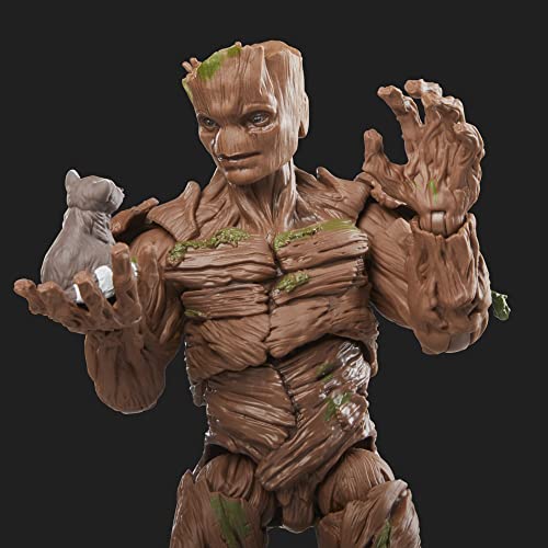 Boneco Marvel Legends Series - Figura de 15 cm e Acessórios - Groot - F6482 - Hasbro