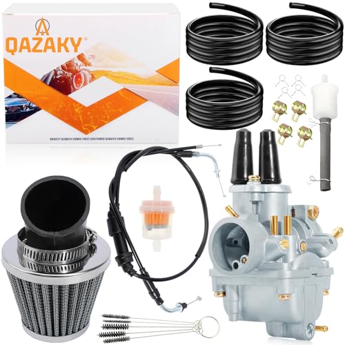 QAZAKY Carburetor Throttle Cable Compatible with Yamaha PW80 Y-Zinger Big Wheel 80 BW80 Lifan Carb PW 80 Yzinger 1983-2006 QAZAKY Carburetor Throttle Cable Compatible with Yamaha PW80 Y-Zinger Big Wheel 80 BW80 Lifan Carb PW 80 Yzinger 1983-2006