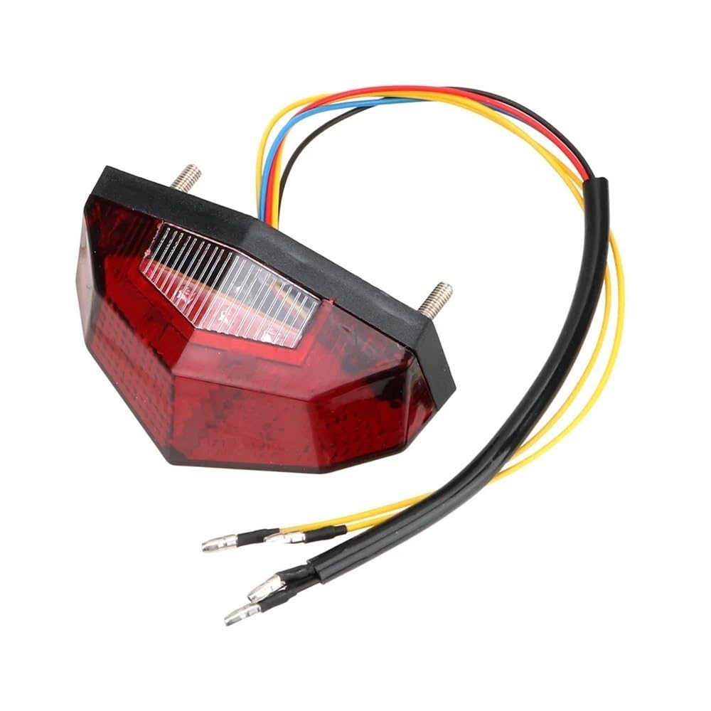 Intermitentes de moto para evitar alcances con luz de freno universal 8