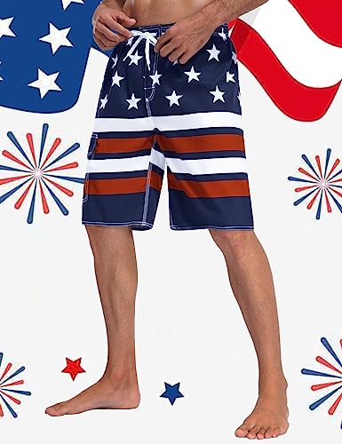 Nonwe Men's Surf Quick Dry Swim Trunks with Drawsting2