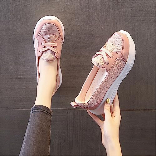 Cooluder Kotsas Orthopedic Shoes For Women, Walkclouds Orthopedic Women Shoes, Orthopedic Women Shoes Breathable Slip On Arch Support Non-Slip, Kotsas Shoes For Women-Pink||43/9.5 #TOP3
