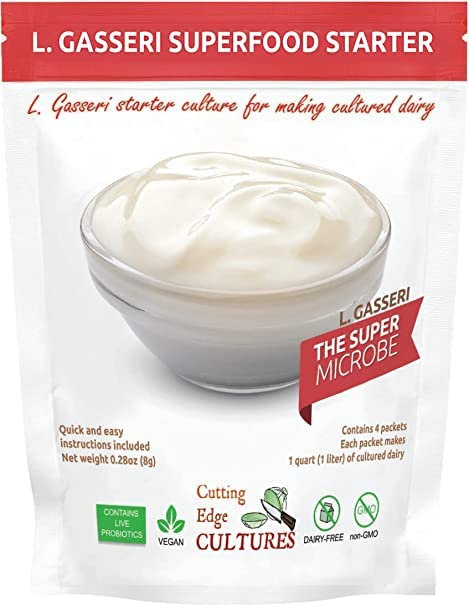 Cutting Edge Cultures L. Gasseri SuperFood Starter + Prebio