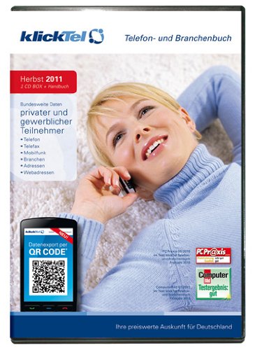 Preisvergleich Produktbild klickTel Telefon- und Branchenbuch Herbst 2011