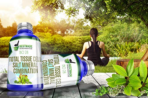 Total Tissue Cell Salt Mineral Combination Bio28, 300 pellets, Helps Your Body Absorb and Use Nutrients, Increases Energy Levels, Improves Sleep Patterns, Restores Overall Health and Vitality - Thumbnail 6