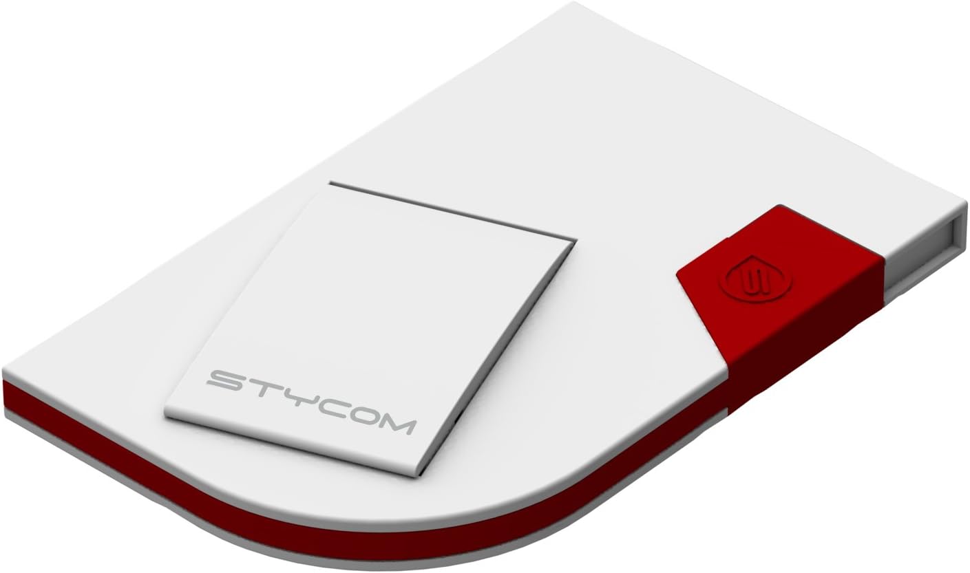 Stycom ST-DOCKCARDWHT Travel Docking Station for iPod Touch/iPhone (White)