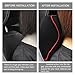 BCJDIEIV Car seat Accessories Car Fit for Seat Pillow Car Neck Pillow Guard Lumbar Back Support Headrest Cushion Car seat Cushion(Black)