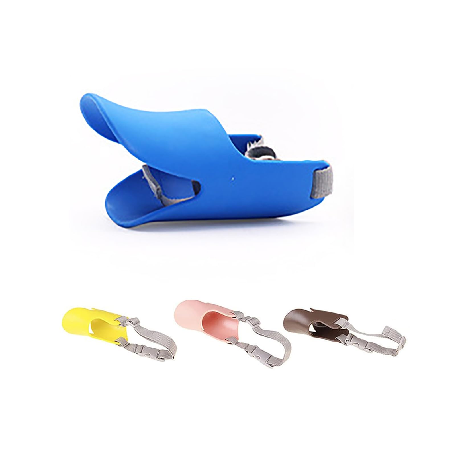 Dog Muzzles Silicone Duck-Bill Duck Mouth Shape